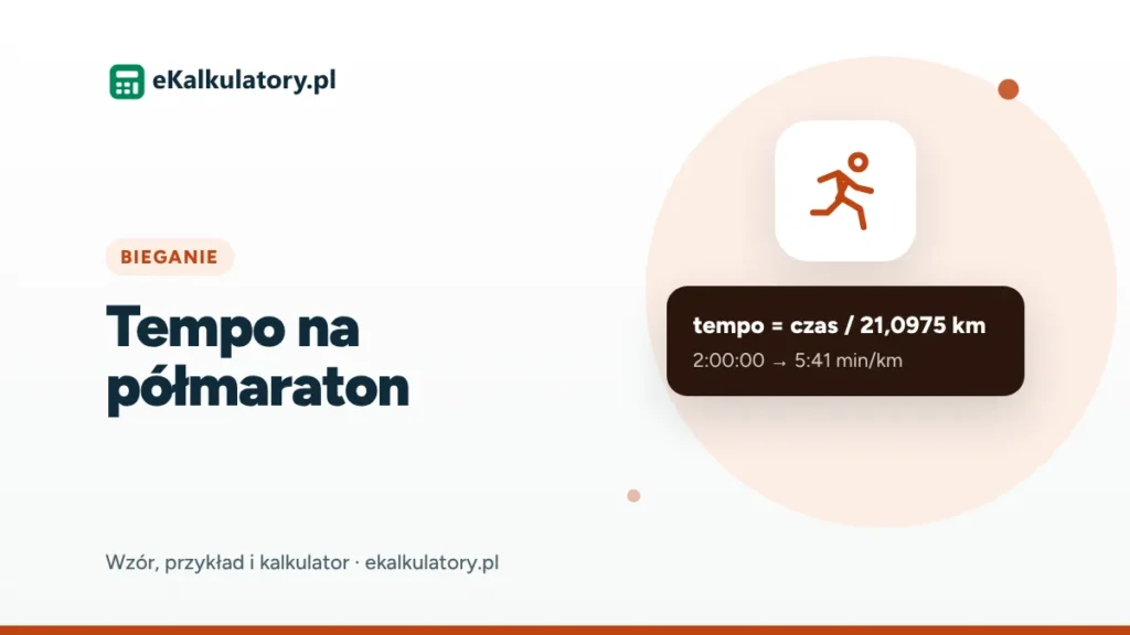 Tempo na półmaraton – jak dobrać je do docelowego czasu